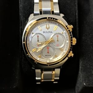 Bulova Curv mens quartz chronograph 43mm